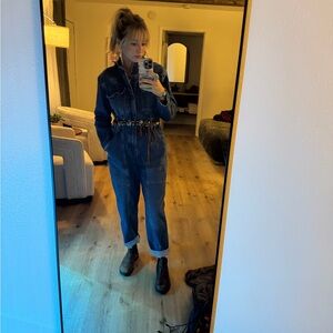 Women's Denim Jumpsuit